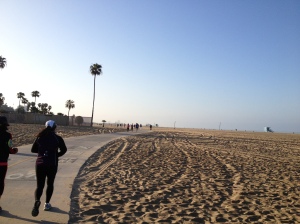 Beach running is going to be one of the things I miss most about California. 